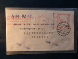 38/893   LETTRE TO HOLLAND 1960  OBL. PAQUEBOT PORT SAID - Covers & Documents