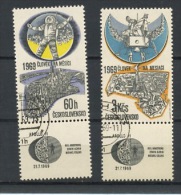 TCHECOSLOVAQUIE:  - APOLLO 11 -  N° Yvert  1735 + PA 71 Obli. - Airmail