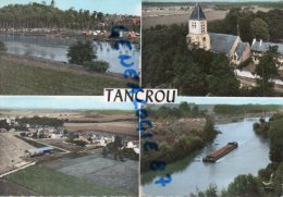 77 - TANCROU - PANORAMA SUR LE CAMPING  VUE AERIENNE - Otros & Sin Clasificación