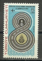 Turkey; 1979 8th Symposium Of The European Ministers Of Communication - Institutions Européennes
