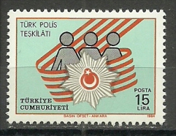 Turkey; 1984 Turkish Police Organization - Police - Gendarmerie