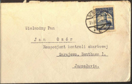 POLAND - TORUN Annivers. - Dobromil To Yugoslavia - 1934 - Lettres & Documents
