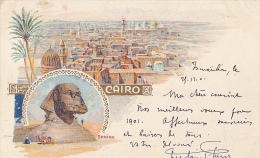 EG5  --  CAIRO  --  SPHINX  --  1901  --  LITHO - Sphynx