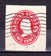 COUPE POSTAL COMPLET -- OVAL 2 CENTS - Other & Unclassified