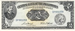 BILLET # PHILIPPINES # 1949 # DEUX PESOS # PICK134 # NEUF # TYPE JOSE RISAL # - Filippijnen