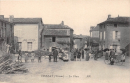 ¤¤  -  CURZAY    -   La Place   -  Poste Et Télégraphe   -  ¤¤ - Other & Unclassified