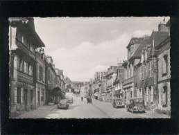 56  Guéméné Sur Scorff Rue Joseph Perès édit. Artaud N° 3 Boucherie Imbour Curet Hotel Des Voyageurs , Docks De L'ouest - Guemene Sur Scorff