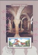 Sweden 1997 Maximum Cards: Churches: Vendel, Dalby, Ostra Amtervik, Varnhem, Overtorneam, Hagby - 6 Scans - Cartas & Documentos