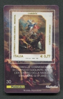 ITALIA TESSERA FILATELICA 2003 - ANNIVERSARIO NASCITA CORRADO GIAQUINTO - 068 - Philatelic Cards