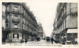 4 - Nantes - La Rue De Strasbourg Et L’hôtel De Bretagne - Nantes