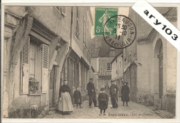 28- Eure Et Loir_  Chateaudun _  Rue Du Chateau Animée ( Beau Cachet) - Chateaudun