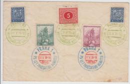 Czechoslovakia 1936 Exebitions Stamps - Lettres & Documents