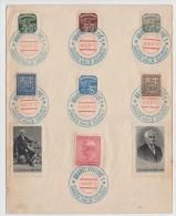 Czechoslovakia 1937 Exebitions Stamps - Briefe U. Dokumente