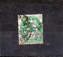 MAROC     5c Sur 5c    Année 1914-21   Y&T: 40   Protectorat Français     (oblitérés) - Usati