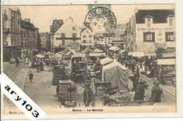 77- S.et Marne_ Meaux _ Le Marché  (Carrioles ) - Meaux