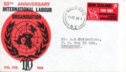 NOUVELLE-ZELANDE. N°482 Sur Enveloppe 1er Jour (FDC) De 1969. O.I.T.. - IAO