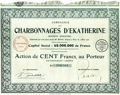 Charbonnages D'Ekatherine  - 1910 - Russia