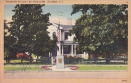Woodrow Wilsons Boyhood Home Columbia South Carolina 1944 - Columbia