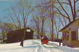 The Ackley Covered Bridge And The Toll House Greenfield Village Dearborn Michigan - Dearborn