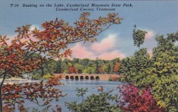 Boating On The Lake Cumberland Mountain State Park Cumberland County Tennessee - Autres & Non Classés