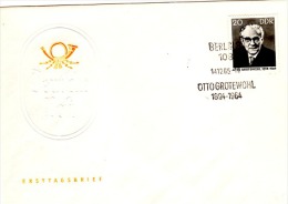 HC-L93 - ALLEMAGNE ORIENTALE FDC Otto Grotewohl - 1981-1990
