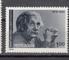 INDIA, 1979,  Birth Centenary Of Albert Einstein,  MNH, (**) - Neufs