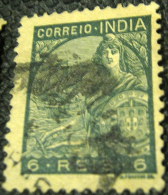 Portuguese India 1933 Sao Gabriel 6r - Used - Inde Portugaise