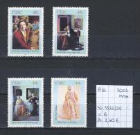 Ierland 2003 - Yv. 1532/35 Postfris/neuf/MNH - Ungebraucht