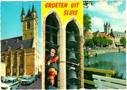 Groeten Uit Sluis - & Old Cars, Clock - Sluis