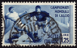 ITALIE   N° 342   Oblitere    Cup  1934  Fussball  Soccer   Football - 1934 – Italië