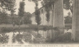 Saint Benoit 86  Vue Sur Le Viaduc Du Chemin De Fer  CPA   F.M  écrite Le 15 Ao^t 1915 - Saint Benoit