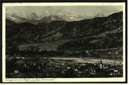 Lenggries  -  Mit Blick Auf Das Karwendel  -  Ansichtskarte Ca.1935   (2548) - Lenggries