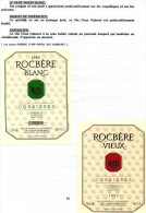 CORBIERE - 2 Etiquettes - Languedoc-Roussillon