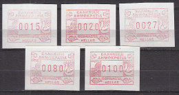 P6042 - GRECE GREECE DISTRIBUTEURS Yv N°2a ** - Timbres De Distributeurs [ATM]