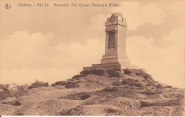 Zillebeke   -    Hill 60 ;   Memorial   The  Queen Victoria's Rifles. - Kriegerdenkmal