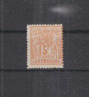 Luxemburg 5 Franken Mit Falz - 1882 Allegorie