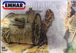 - EMHAR - Figurines British WWI Artillery Et Gun- 1/35°- Réf 3502 - Figurines