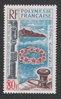 POLINESIA FRANCESE-1965: Valore Nuovo S.t.l. Da 80 F. Di P.A. - Alimentazioni Scolastiche - In Buone Condizioni. - Unused Stamps