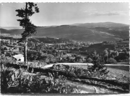 CPSM 63 VERTOLAYE VU DE LA ROUTE DE ST PIERRE LA BOURHONNE 1952  Grand Format 15 X 10,5 - Otros & Sin Clasificación