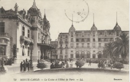 MONTE CARLO Le Casino Et L'Hôtel De Paris / 1921 - Casino