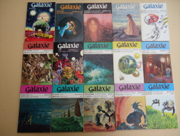 Lot De 15 Revues GALAXIE - Nos 78,79,81,86,87,88,98,99,1 00,101,102,103,104,124,13 3.1970 à 1975 - Autres & Non Classés