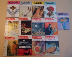 Lot De 13 Revues  GALAXIE No 51, 53, 54, 55, 56, 57, 70, 71, 72, 73, 4, 75, 76.  Juillet 68 à Sept. 1970 - Other & Unclassified