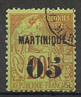 Martinique  1888. N° 4. Oblit. - Usados