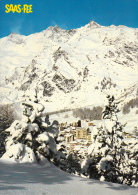 Saas-Fee Mit Taschhorn, Dom Und Sudlenzspitze - Täsch