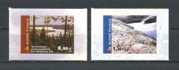 FINLANDE 2002 N° 1563/1564 ** Neufs = MNH Superbes Cote 6,50 € Autoadhésifs Paysages Landscapes Tableaux Paintings - Unused Stamps
