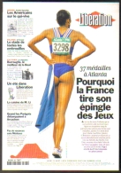 Carte Postale édition "Carte à Pub" - Libération (magazine) - Marie-José Pérec - 37 Médailles à Atlanta - Leichtathletik