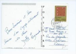 Chine. Sur Carte Postale. - Covers & Documents