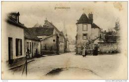 77 - DONNEMARIE-DONTILLY - La Porte De Provins - Animée - Dos Non Divisé - Donnemarie Dontilly