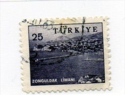 1959 Turchia - Veduta Di Limani - Oblitérés