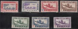 LOT DE 7 TIMBRES NEUF GUINEE PA AVION ** LUXE SUPERBE - Unused Stamps